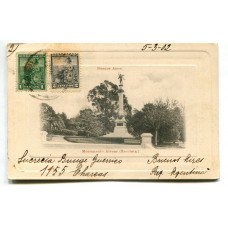 CIUDAD DE BUENOS AIRES RECOLETA ANTIGUA TARJETA POSTAL